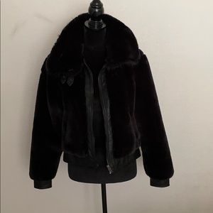 BLANKNYC faux fur jacket